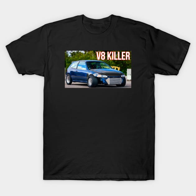 V8 killer 😈 T-Shirt by Fleek~Shop13♤